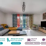 Maison Familiale Avec Jacuzzi A بيت للعطل