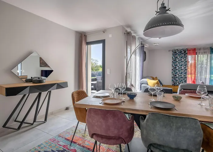 Maison Familiale Avec Jacuzzi A * ポルニック