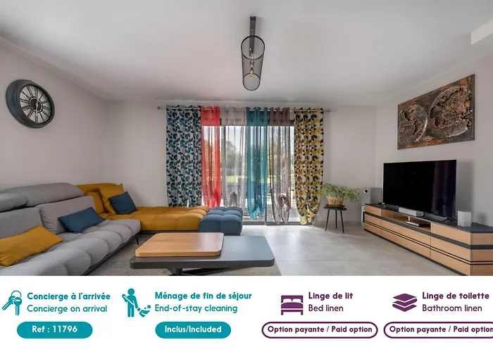 Maison Familiale Avec Jacuzzi A 別荘